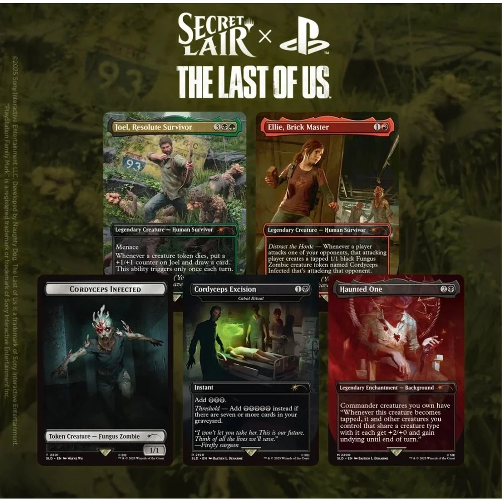 Magic The Gathering Secret Lair x The Last of Us Part I Drop NEW